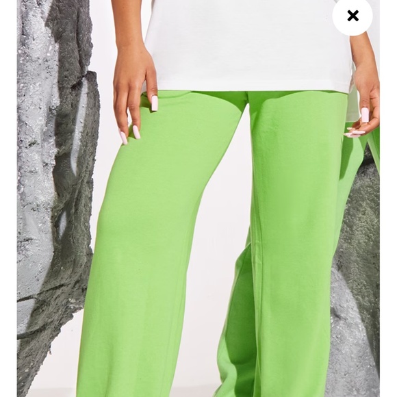 🆕 BNWT LIME TALL PLUS SWEATPANTS 🆕 - Picture 3 of 5